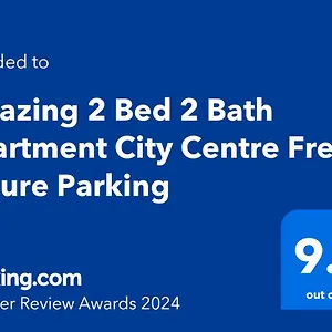 Amazing 2 Bed 2 Bath Centre Free Secure Parking Apartment